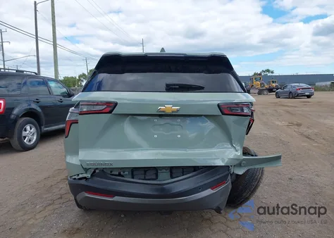 2025 Chevrolet Equinox Fwd Lt из США, поврежденный, VIN 3GNAXHEG8SL197758